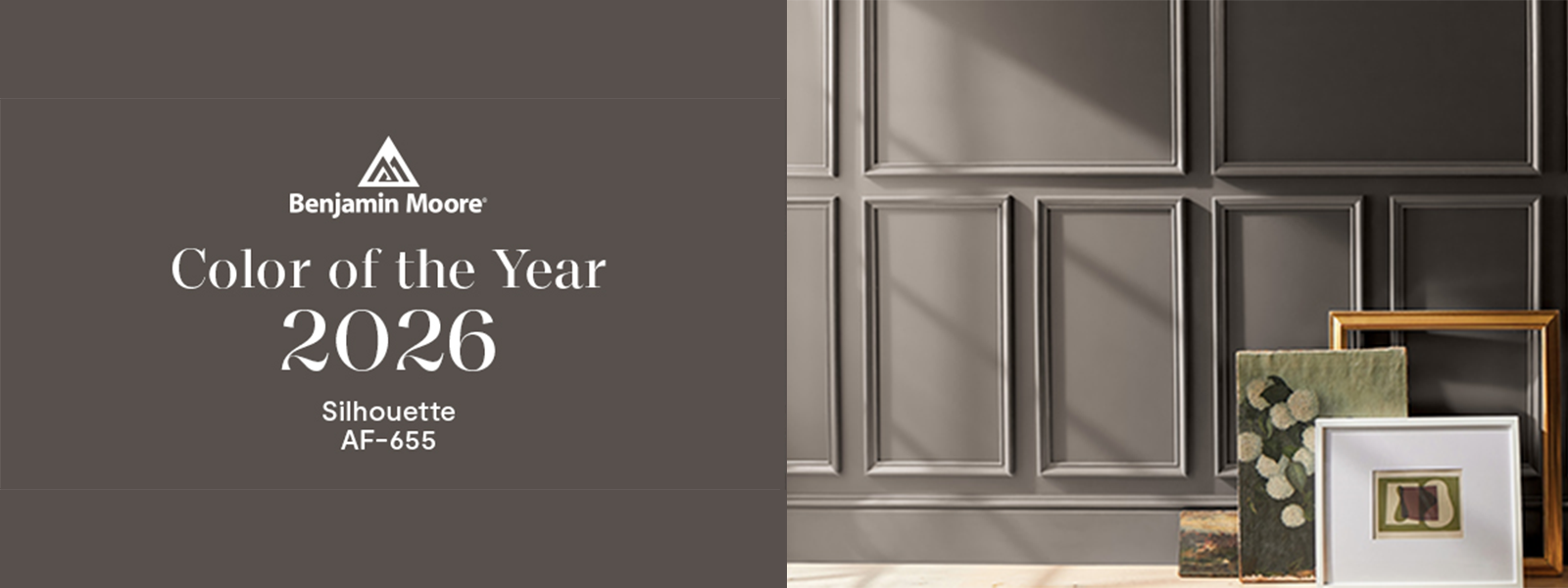 ベンジャミンムーアが選ぶ2026年の色 Silhouette/#AF-655